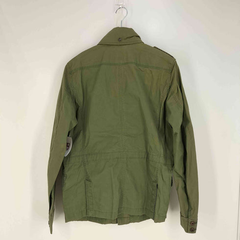 ディーゼル DIESEL ロゴパッチ M-65 コーティング ミリタリージャケット メンズ import:L