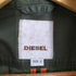ディーゼル DIESEL ロゴパッチ M-65 コーティング ミリタリージャケット メンズ import:L