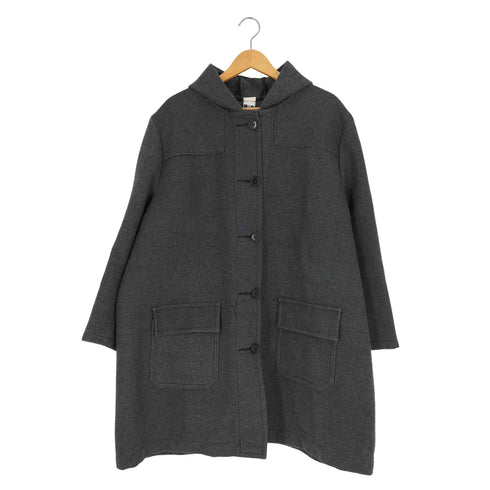 HM PRISON SERVICE 英国製 英国刑務所 フーデッド ウール コート メンズ import:XL