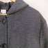 HM PRISON SERVICE 英国製 英国刑務所 フーデッド ウール コート メンズ import:XL