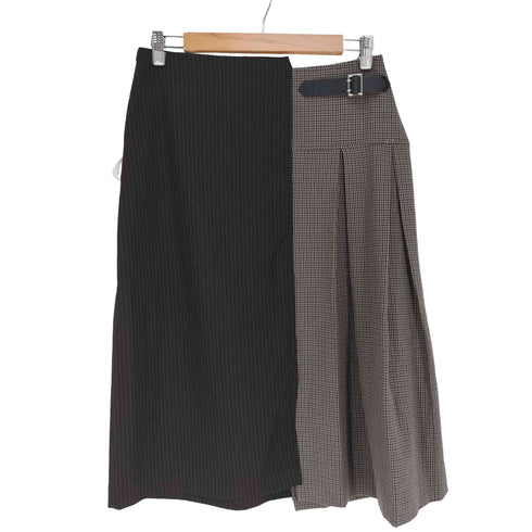 ザラ ZARA COMBINED MIDI SKIRT コンビネーション スカート レディース M