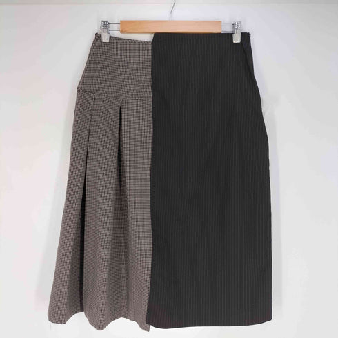 ザラ ZARA COMBINED MIDI SKIRT コンビネーション スカート レディース M