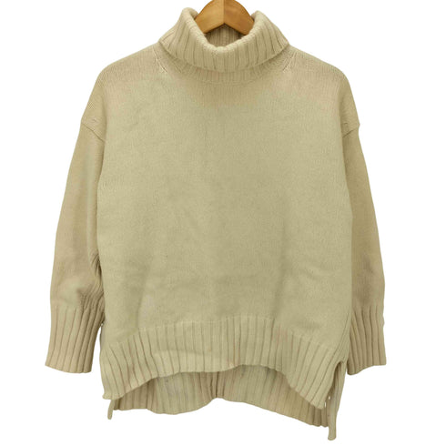 マカフィー MACPHEE ウールカシミヤハイネックプルオーバー レディース M