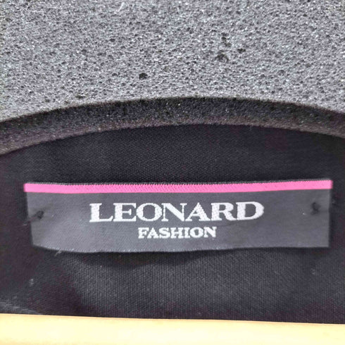 レオナール LEONARD クロスフラワーデザインワンピース レディース JPN:38