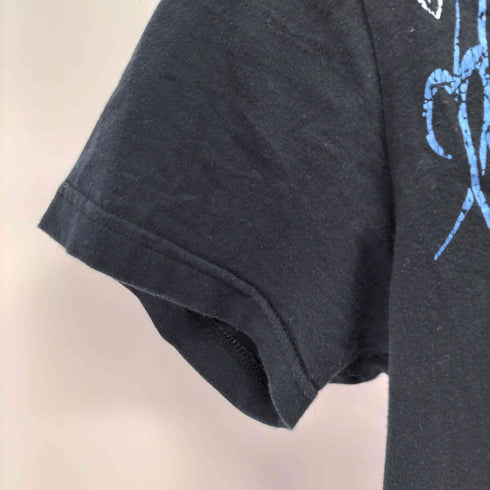 トルネードマート TORNADO MART プリントクルーネックTシャツ フェザー メンズ