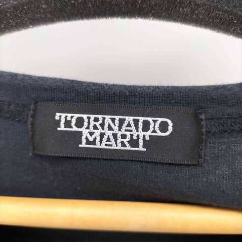トルネードマート TORNADO MART プリントクルーネックTシャツ フェザー メンズ