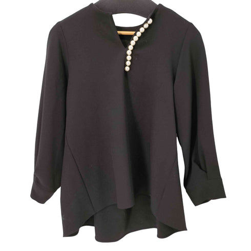 トーナル TONAL パールキーネックブラウス レディース JPN:38