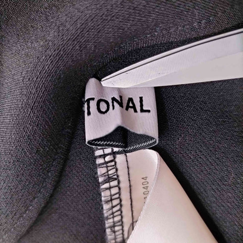 トーナル TONAL パールキーネックブラウス レディース JPN:38