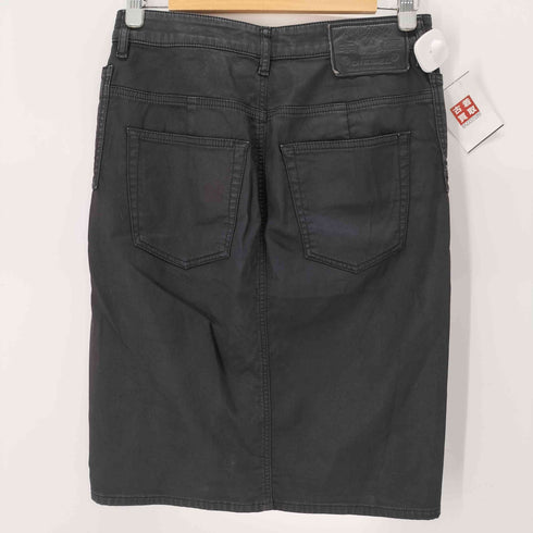 ディーゼル DIESEL D-PAU-SP-NE フロントスリット ストレッチスカート レディース US:28-29