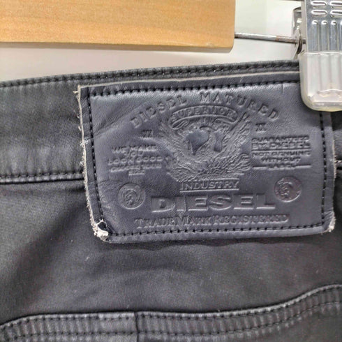 ディーゼル DIESEL D-PAU-SP-NE フロントスリット ストレッチスカート レディース US:28-29