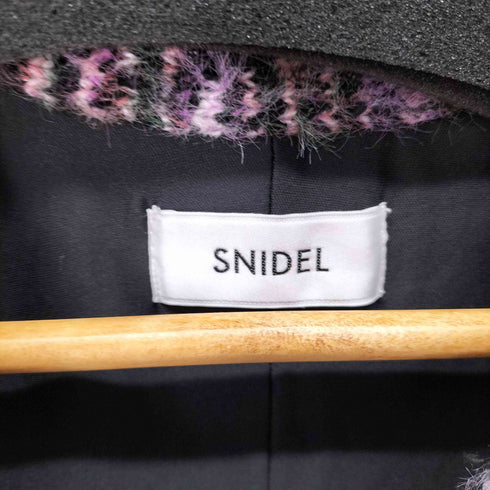 スナイデル snidel ツイード バリエニットジャケット レディース ONE SIZE