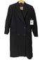 アクアスキュータム AQUASCUTUM 80-90S MADE IN INGLAND カシミアダブルチェスターコート レディース