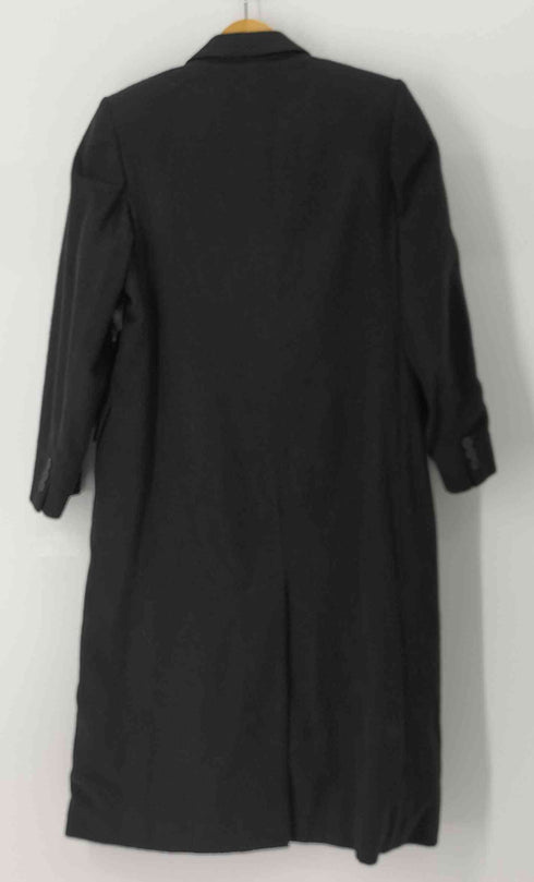 アクアスキュータム AQUASCUTUM 80-90S MADE IN INGLAND カシミアダブルチェスターコート レディース