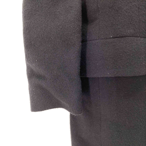 アクアスキュータム AQUASCUTUM 80-90S MADE IN INGLAND カシミアダブルチェスターコート レディース