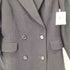 アクアスキュータム AQUASCUTUM 80-90S MADE IN INGLAND カシミアダブルチェスターコート レディース