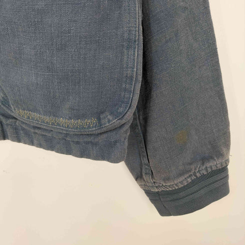 ティンバーランド Timberland レザー切替ヘンプブルゾン メンズ import:M