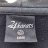 トゥエンティーフォーカラッツ 24karats ロゴジップアップスウェットパーカー メンズ JPN:L