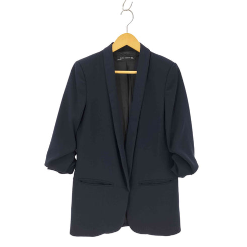 ザラ ZARA 袖デザインテーラードジャケット レディース USA.S