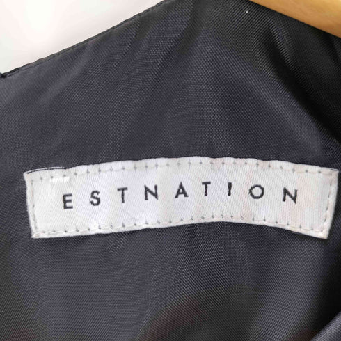 エストネーション ESTNATION ベルスリーブ半袖ブラウス レディース JPN:36
