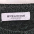 スピックアンドスパン Spick and Span リブ切替グリッターカーディガン レディース