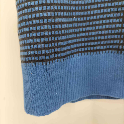アルマーニエクスチェンジ ARMANI EXCHANGE 幾何学柄Vネックニットトップス メンズ JPN:S