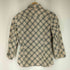 バーバリーブルーレーベル BURBERRY BLUE LABEL ロゴ刺繍 ノバチェック L/S ヘンリーネックシャツ レディース 36