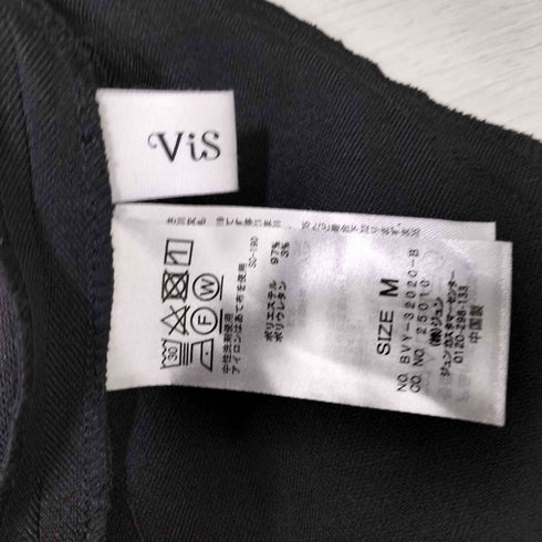 ビス ViS 22AW EASY CARE・洗える レイヤード サロペット レディース M