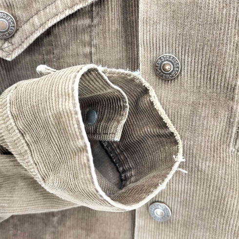 リーバイス Levis 70s 三角タグ スナップボタン ボタン裏512 コーデュロイジャケット メンズ 22