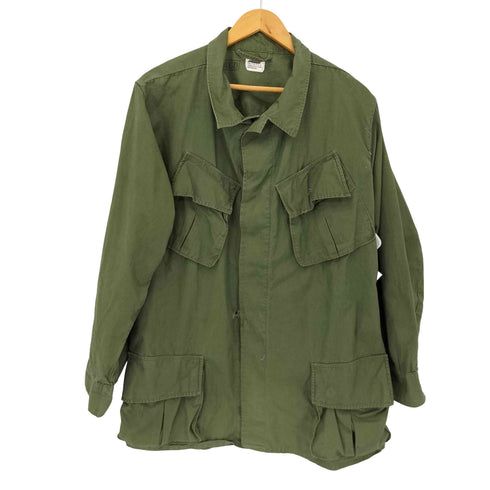 ユーエスアーミー U.S. ARMY 60S 3rd JUNGLE FATIGUE JACKET ノンリップ メンズ import:XL