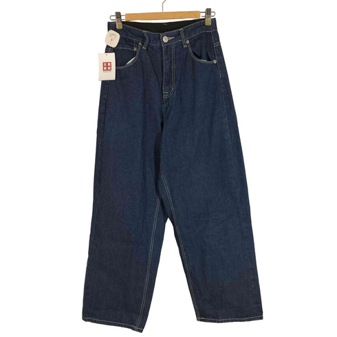 ハンチ Hunch 23SS スラブデニム ルーズワイドパンツ レディース FREE