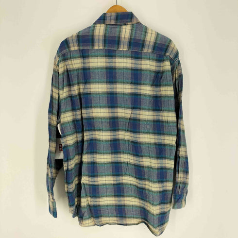 ネプカ NEPUCA タータンチェック フラップポケット L/S シャツ メンズ import:L