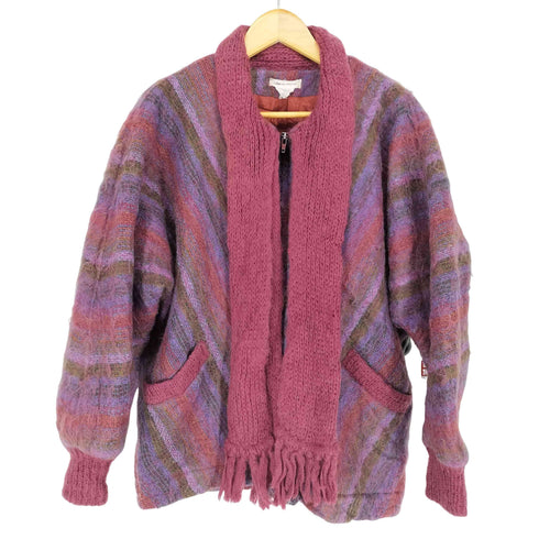 コムデギャルソン COMME des GARCONS ドルマンスリーブローゲージシャギーニットジャケット メンズ