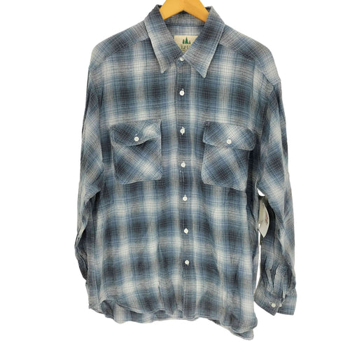 ネプカ NEPUCA オンブレチェック L/S シャツ メンズ import:L