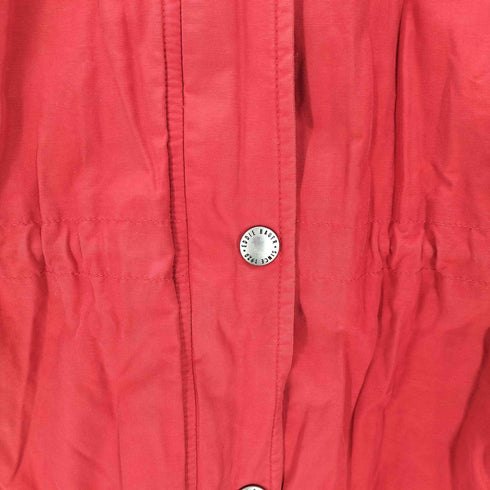 エディーバウアー Eddie Bauer 90S 白タグ 裏地キルティング 切替 ダブルジップ フーデッドジャケット レディース JPN:L
