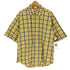 エディーバウアー Eddie Bauer 00S コットン ポリ S/S チェック シャツ メンズ import:L