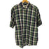 エディーバウアー Eddie Bauer 90-00S 白タグ マドラス チェック B.D S/S シャツ メンズ import:M