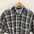 エディーバウアー Eddie Bauer 90-00S 白タグ マドラス チェック B.D S/S シャツ メンズ import:M
