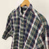 エディーバウアー Eddie Bauer 90-00S 白タグ マドラス チェック B.D S/S シャツ メンズ import:M