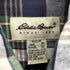 エディーバウアー Eddie Bauer 90-00S 白タグ マドラス チェック B.D S/S シャツ メンズ import:M