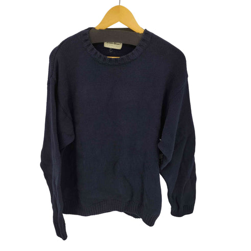 エディーバウアー Eddie Bauer 90S 無地 ハイゲージ ニット セーター メンズ