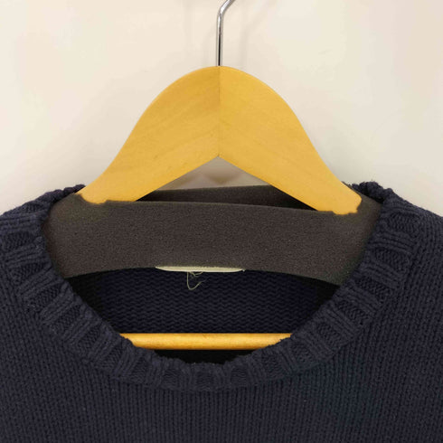 エディーバウアー Eddie Bauer 90S 無地 ハイゲージ ニット セーター メンズ