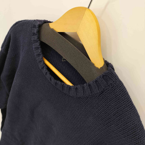 エディーバウアー Eddie Bauer 90S 無地 ハイゲージ ニット セーター メンズ