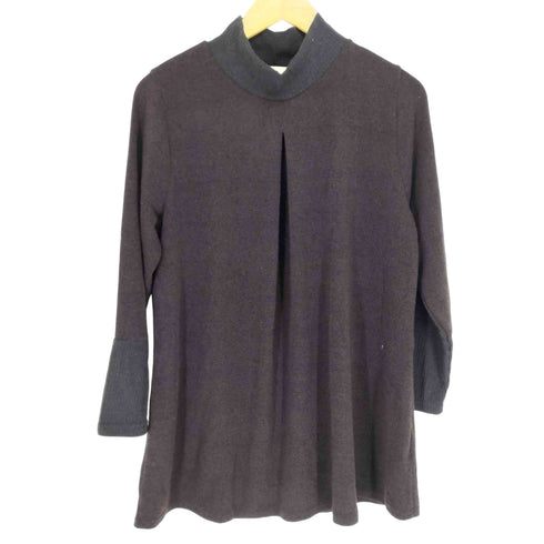 マルニ MARNI フロントダーツ長リブニット レディース