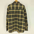 エディーバウアー Eddie Bauer 90-00S 白タグ タータンチェック B.D L/S シャツ メンズ import:L