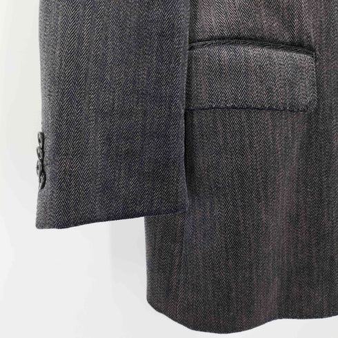 サヴィルロウ SAVILE ROW NIEDIECK VELVET ヘリンボーン ベロア2Bテーラードジャケット メンズ