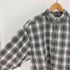 エディーバウアー Eddie Bauer 90-00S 白タグ マドラス グラデーション チェック B.D L/S シャツ メンズ import:L