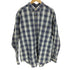 エディーバウアー Eddie Bauer 90-00S 白タグ マドラス グラデーション チェック B.D L/S シャツ メンズ import:L