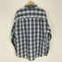 エディーバウアー Eddie Bauer 90-00S 白タグ マドラス グラデーション チェック B.D L/S シャツ メンズ import:L