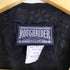 ROUGHRIDER USA製 トラ柄 V字 レース トップス レディース import:M