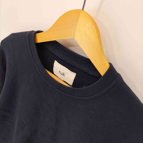 フォーク Folk 無地 L/S スウェット トレーナー メンズ JPN:2